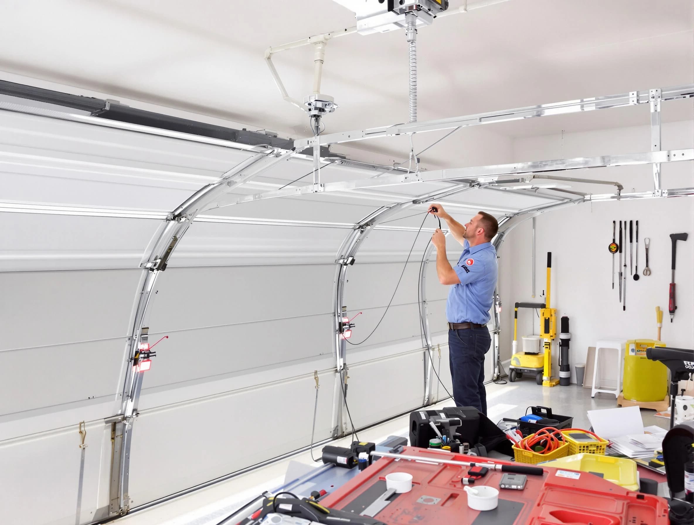 Garage door cable repair service by Taunton Garage Door Repair in Taunton