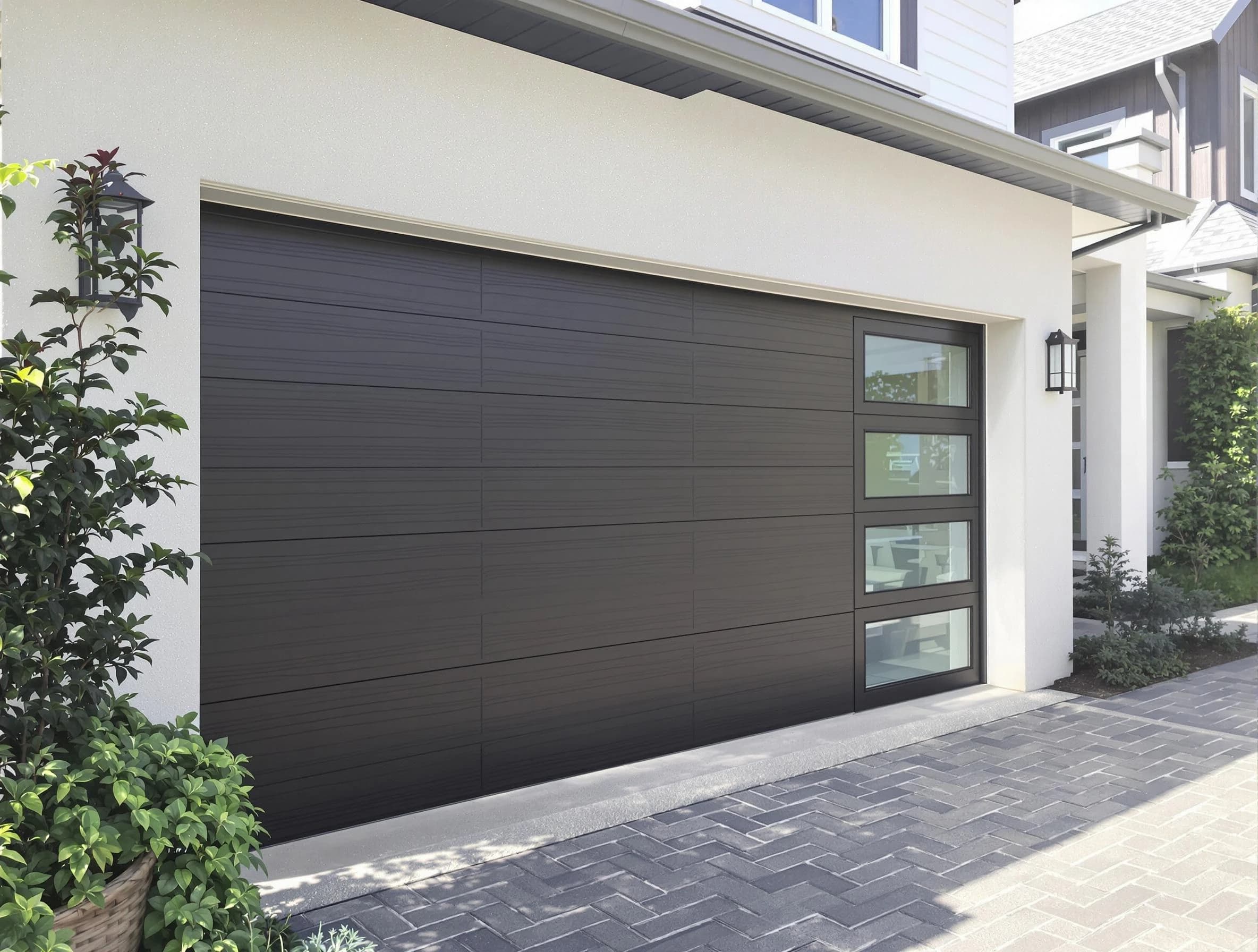 Custom garage door installation by Taunton Garage Door Repair in Taunton