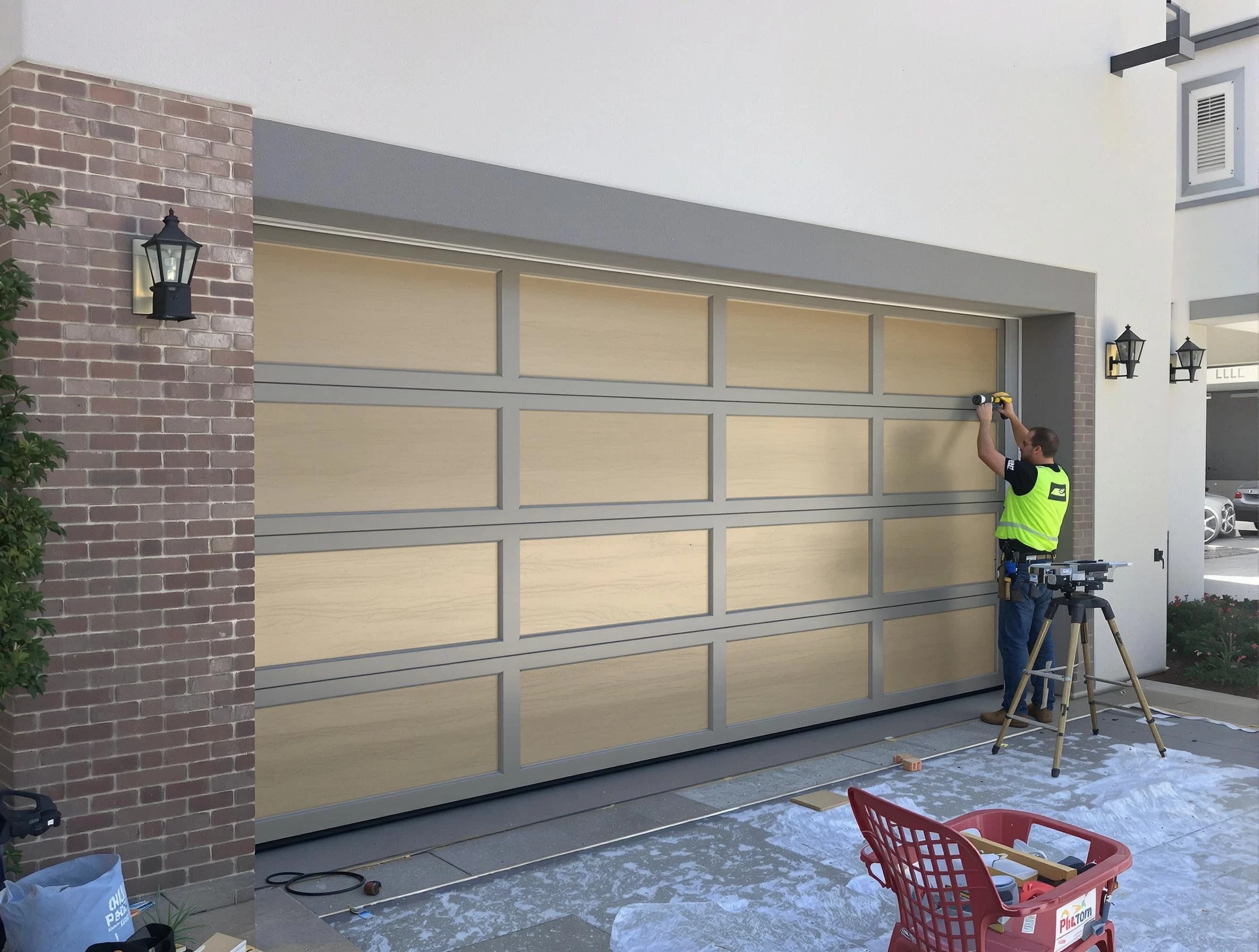 Garage door replacement service by Taunton Garage Door Repair in Taunton