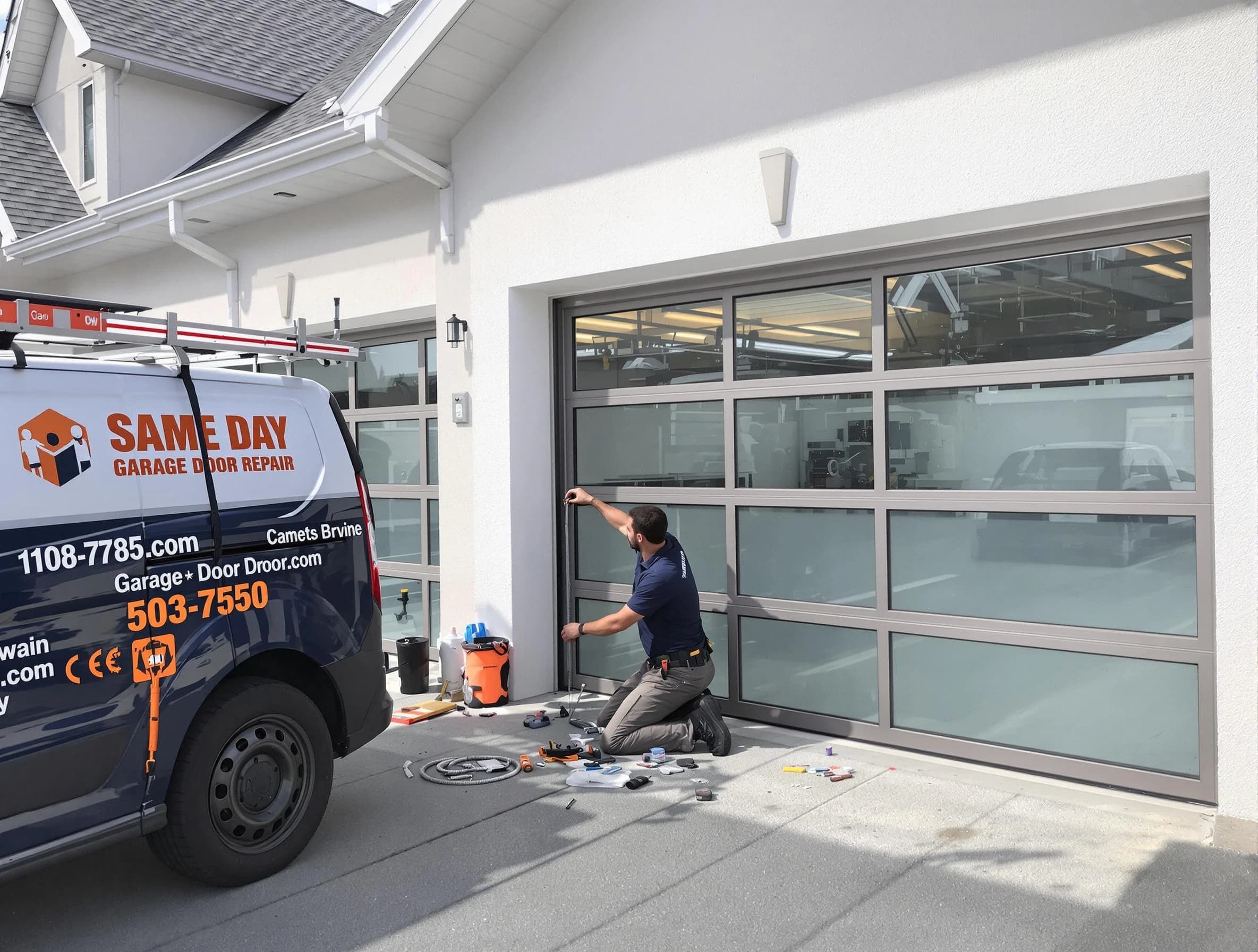 Same-day garage door repair service by Taunton Garage Door Repair in Taunton