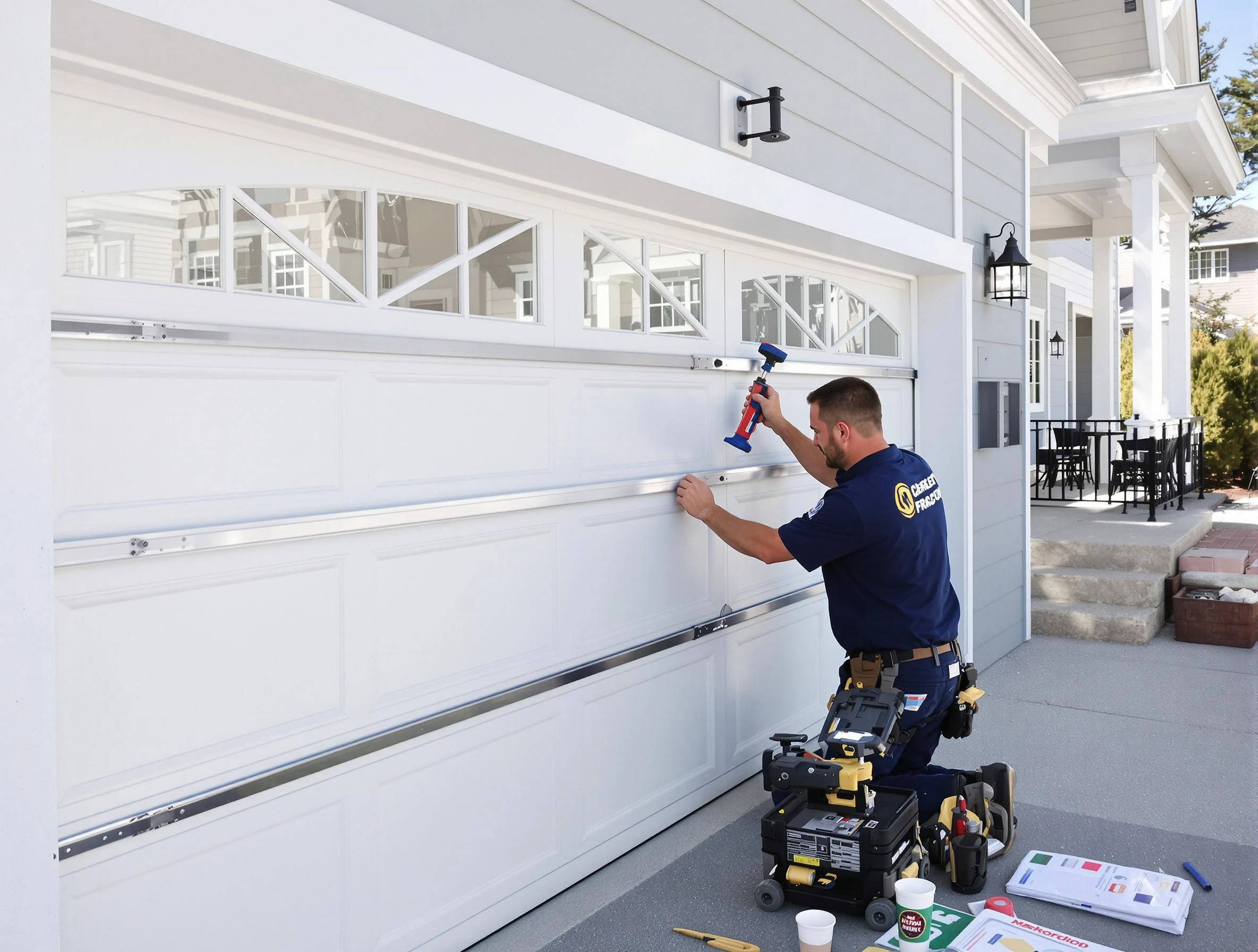 Professional garage door installation by Taunton Garage Door Repair in Taunton