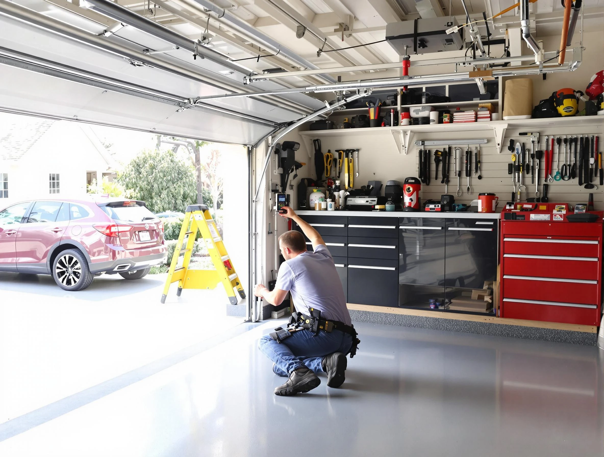 Local garage door repair service by Taunton Garage Door Repair in Taunton