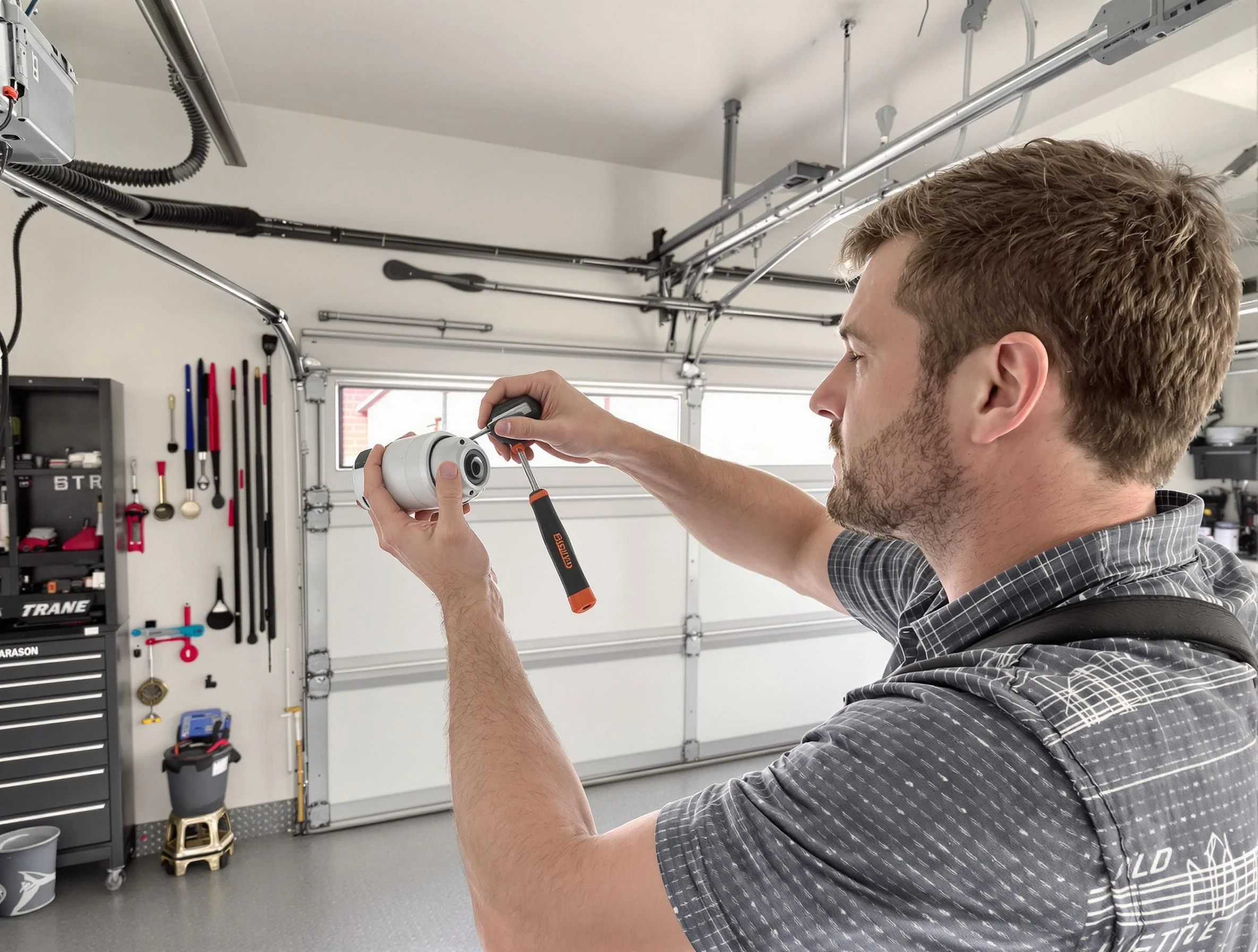 Garage door opener repair service by Taunton Garage Door Repair in Taunton