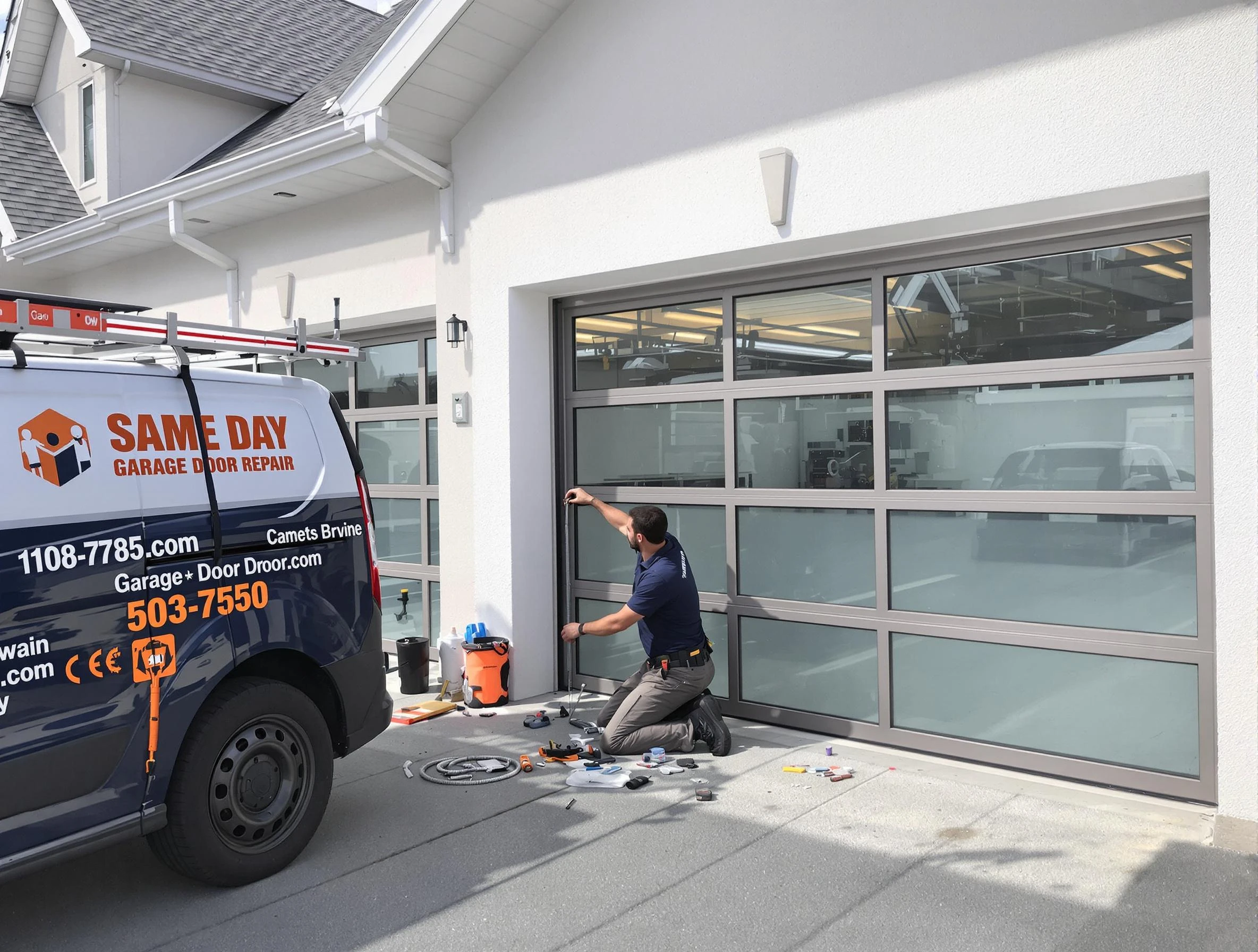Same-day garage door repair service by Taunton Garage Door Repair in Taunton